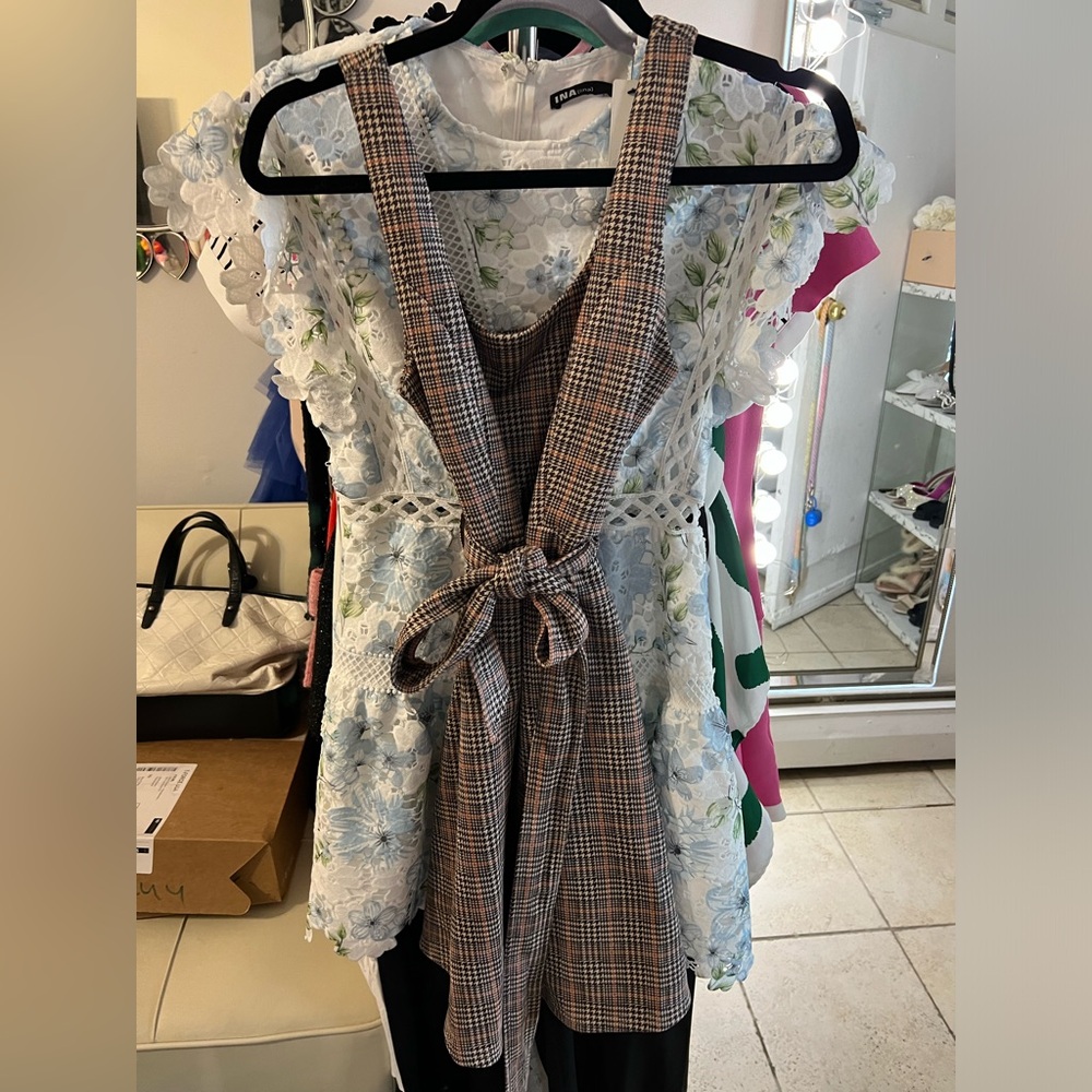 Burberry inspired dress